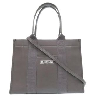 Balenciaga Pre-owned Tote Bags, female, Gray, Size: ONE SIZE Pre-owned Vintage Tote Bag