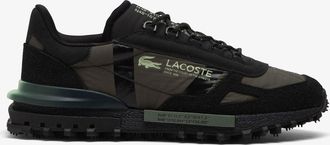 Lacoste Heren Lacoste Elite Active Sneakers in zwart groen