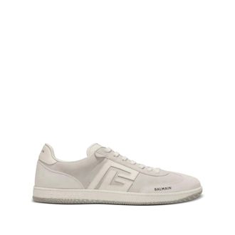 Balmain Sneakers, male, White, 9 UK, Swan Trainers