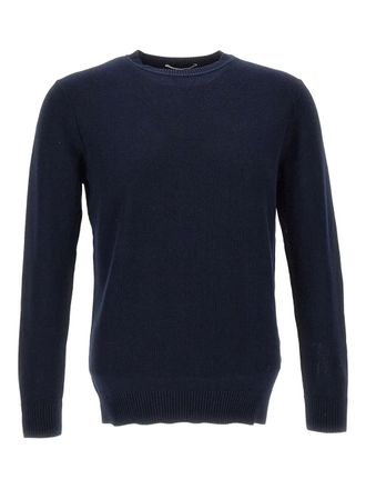 KANGRA crew-neck cotton sweater - men - Cotton - 50 - Blue