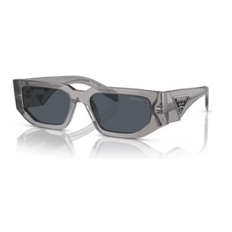 Prada Stylish Sunglasses in Transparent Asphalt