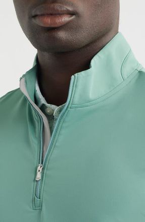 Johnnie-O Motion Performance Quarter Zip Pullover in Racing Red at Nordstrom, Size Xx-Large