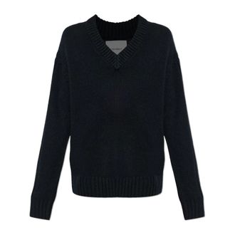 Lisa Yang Cashmere Knitwear, male, Black, Size: 2XL Dan Sweater