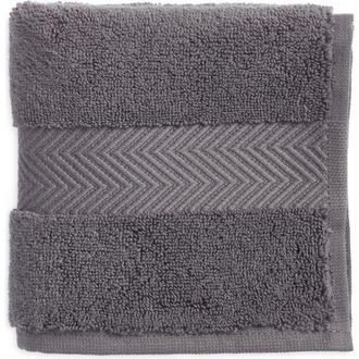 Nordstrom Organic Hydrocotton Washcloth in Grey Onyx at Nordstrom