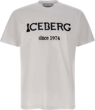 Iceberg Hombre, Camisetas, Blanco, Talla: L