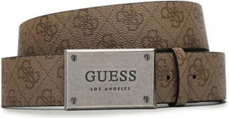 Guess Belts, male, Brown, Size: M Cintura
