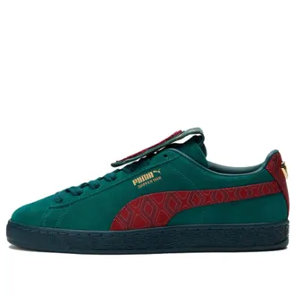 Puma Dapper Dan x Suede Jacquard Print - Varsity Green 390988-02