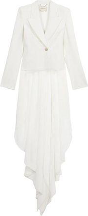 Blumarine Single-breasted Asymmetric-hem Blazer