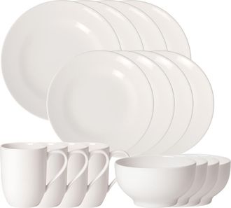Villeroy & Boch For Me 16 Piece Set Service for 4 in White at Nordstrom