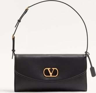 Valentino Garavani Valentino Garavani DeVain Small Nappa Shoulder Bag Wo