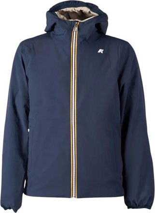 K-Way Jassen Navy - Heren - Zomerjassen - Blauw - XL - Jassen
