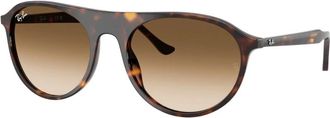 Ray-Ban Rb 2215 90251 Zonnebrillen - unisex - Zonnebrillen - Bruin - 56 MM - Accessoires