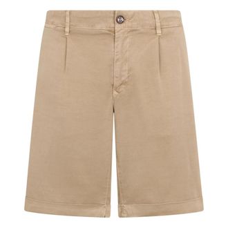 Moorer Casual Shorts, male, Beige, Size: 2XL Alicudi Bermuda Shorts