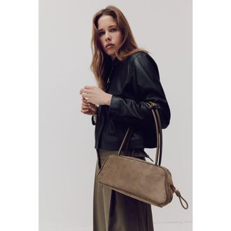 H&M Shoulder Bag in Beige at Nordstrom