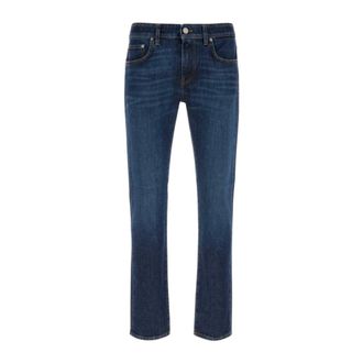 Pantaloni Torino Heren, Jeans, Blauw, Maat: W32 Denim