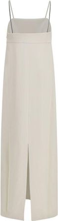 Brunello Cucinelli Womens White Acetate Casual Dress