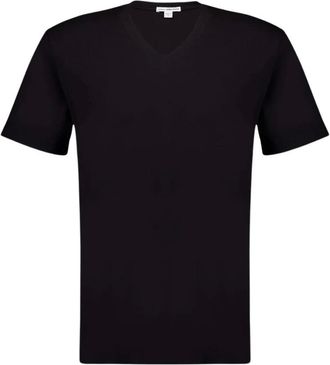 James Perse Dames, Tops, Zwart, Maat: S Katoen