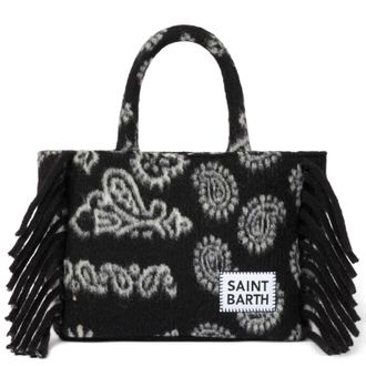 MC2 Saint Barth Colette Blanket Handbag With Bandanna Print