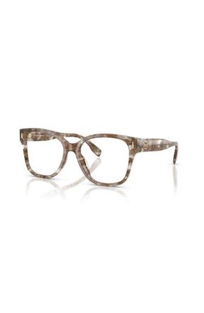 Tory Burch 54mm Square optical glasses in Brown at Nordstrom