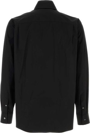 Alexander McQueen Cotton Shirt - Black