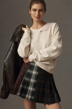 Maeve x Laetitia Rouget Embroidered Sweatshirt