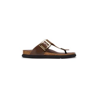 Birkenstock Gizeh - Dames - Schoenen - Bruin - Maat: 40 EU Leer