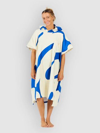 After Splash Surf Poncho blauw