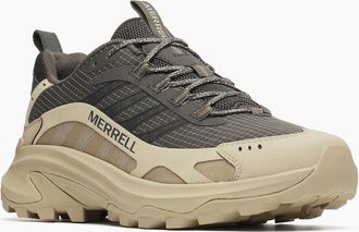 Merrell Mens Merrell Moab Speed 2 Sport Nylon Mens Beluga/Palm Trainers - Grey - Size: UK 12 / eu 47 / us 12.5