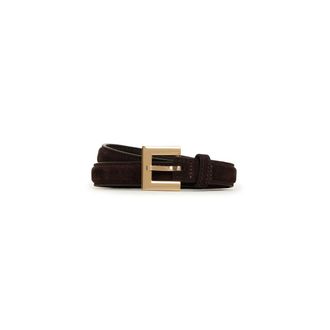 Anine Bing Dames, Accessoires, Bruin, Maat: M/L Leer