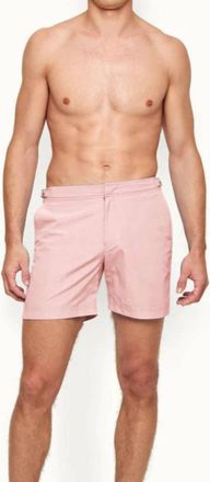 Orlebar Brown Bulldog Classic Swim Short In Pink Sand