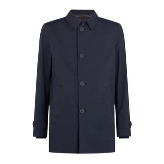 Herno Weerbestendige Jas - Heren - Mantel - Blauw - 4XL - Polyester - Jassen