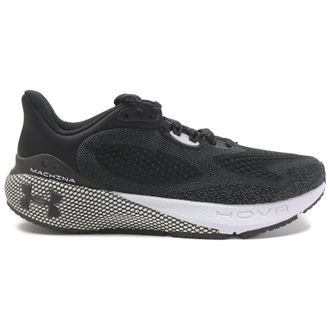 Under Armour HOVR Machina 3 CN Synthetic Textile Womens Low Top Trainers - UK 5.5 - US 8 Women - EU 39 - Black White - Size:UK 5.5