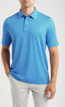 Johnston & Murphy XC+ Game Day Performance Polo in Royal at Nordstrom, Size Xx-Large