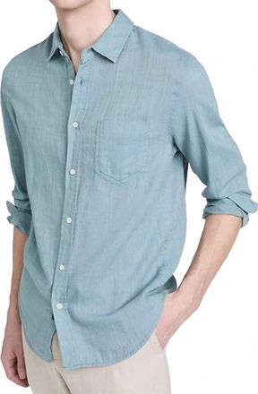 Rails Wyatt Shirt In Sea Green