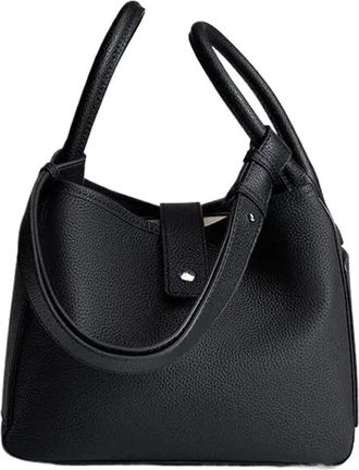 Generic Compatible For Leather Handbag Single Shoulder Bag Ladys Crossbody(Black)