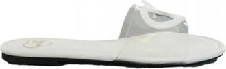 Love Moschino Slides - Dames - Sandalen - Wit - 40 EU - Schoenen