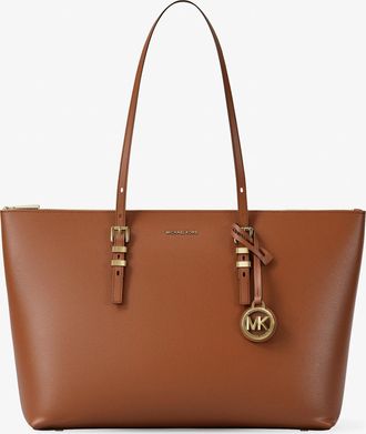 Michael Kors Quinn Large Pebbled Leather Tote Bag