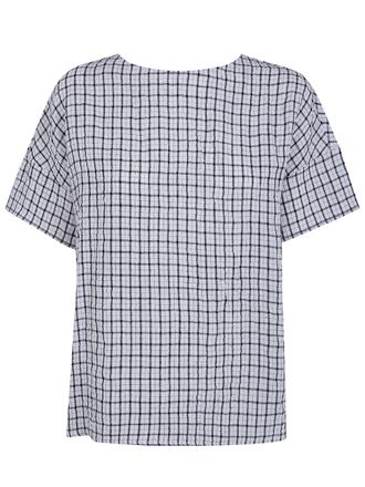 A Punto B Check Cotton Shirt