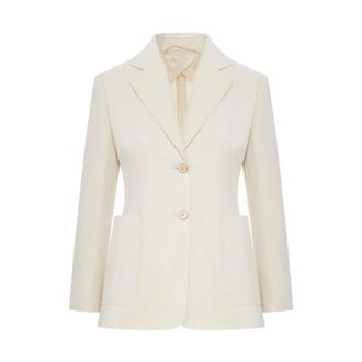 Max Mara Blazers, female, Beige, Size: XL Blazers