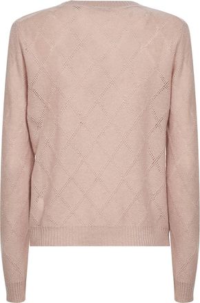Blanca Vita Womens Cashmere Sweater Pink