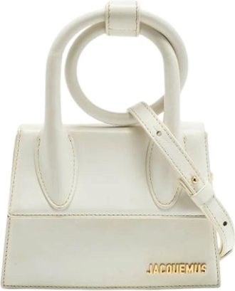 Jacquemus Pre-owned Mini Bags, female, White, Size: ONE SIZE Pre-owned Mini Bag