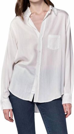 Dear John Denim Carolina Button Down Shirt In White