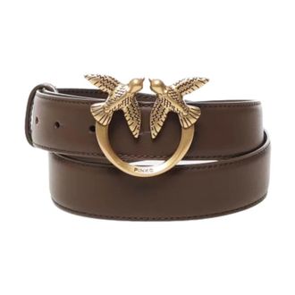 Pinko Pinko, Accessoires, Dames, Bruin, XS, Love Berry H3 Riem
