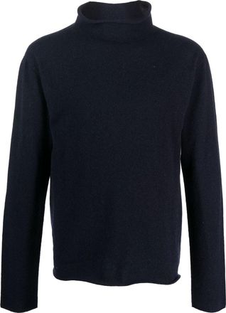 Jil Sander cashmere-knit roll-neck jumper - men - Cashmere - 50 - Blue