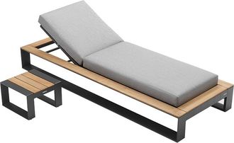 Higold Premium Gartenliege Cambusa inklusive Beistelltisch