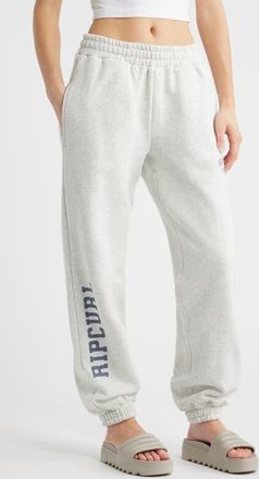 Rip Curl Varsity Sports Track Pants in Sports Marle at Nordstrom, Size Xx-Small