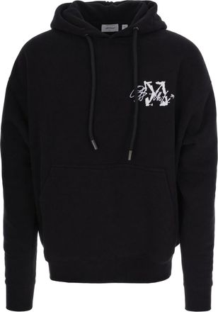 Off-white Black Cotton Arrows Hoodie