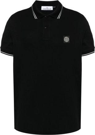 Stone Island Klassieke Polo Shirt A0029 - Heren - Polos - Zwart - L - Tops