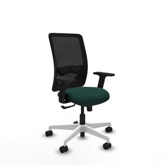 Piqueras y Crespo Silla Piqueras Y Crespo Zulema Negro Malla Cuero Sint&eacute;tico