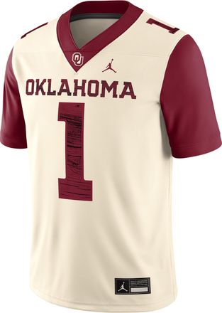 Nike Jordan Mens Oklahoma Sooners Jordan Brand Dri-FIT College Game Jersey in Brown | CLEVGRJJC2FOKL-OK2